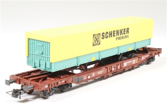 Bogie Container Wagon of the German DB