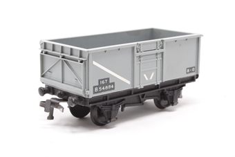 16T Mineral Wagon in BR Grey B54884 (plastic body)