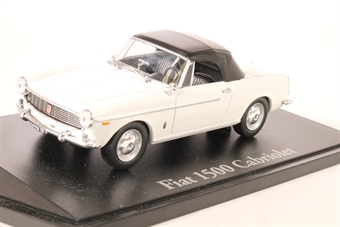 Fiat 1500 Cabriolet in White