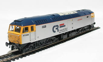 Class 47/0 47200 "The Fosse Way" in Cotswold Rail silver