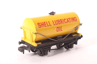 14T Tank Wagon - 'Shell Lubricating Oil' in yellow (plastic wheels)