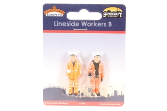 Pair of lineside track workers - Pack B
