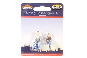 Pair of sitting passengers - Pack A