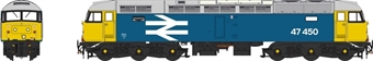 Class 47/4 47450 in BR large logo blue - Digital sound fitted