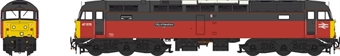 Class 47/4 47575 "City of Hereford" in Parcels sector red and grey