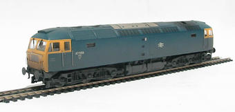 Class 47 diesel. Weathered ltd edition. 47059 in BR blue