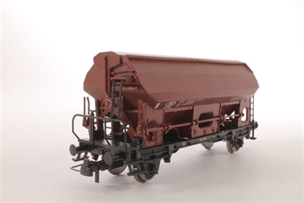 Hopper Wagon of the Beligum SNCB Epoch IV in Brown