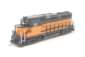 GP30 EMD 340 of the Milwaukee Road