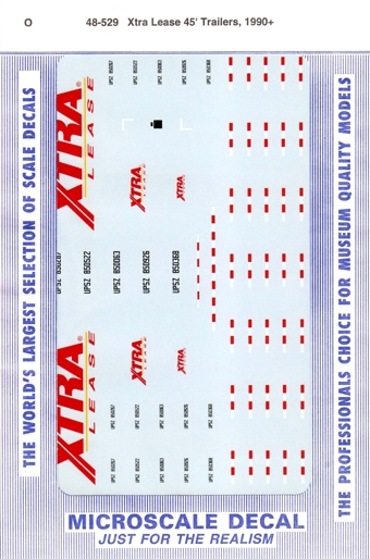 XTRA Lease Scheme 45' Trailers (1990+)