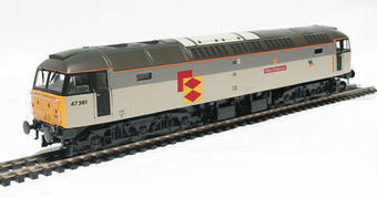 Class 47/3 47361 "Wilton Endeavour" in Railfreight Distribution livery