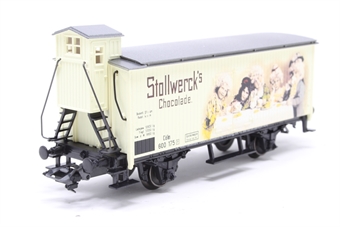 Refrigerated Goods Wagon with Brakeman's Cab - 'Stollwerck's Chocolate' of the DRG