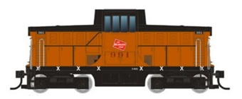 44-Tonner GE 991 of the Milwaukee Road - digital sound fitted