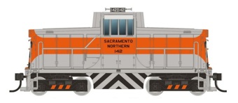 44-Tonner GE 142 of the Sacramento Northern - digital sound fitted