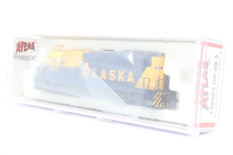 GP40-2 EMD 3015 of the Alaska Railroad