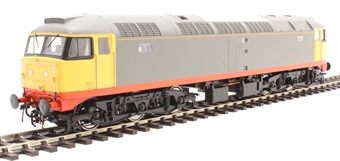 Class 47 in Railfreight Red Stripe grey - unnumbered