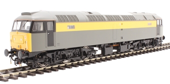Class 47 in Civil Engineers 'Dutch' grey and yellow - unnumbered