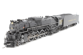Class J3a 4-8-4 #611 of the Chesapeake & Ohio Railroad (DCC sound fitted)