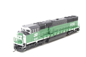 SD60M EMD 9213 of the Burlington Northern