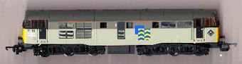 Class 31 diesel 31185 in Trainload Petroleum 2 tone grey livery
