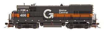 U18B GE 402 of the Maine Central - digital fitted