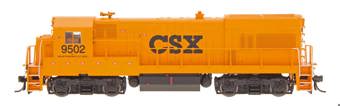 U18B GE 9502 of CSX - digital fitted