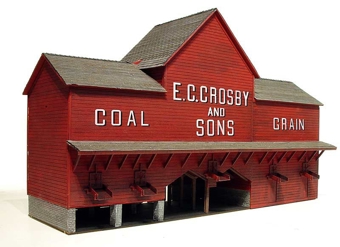 Crosby's Coal Laser-Art Structures kit