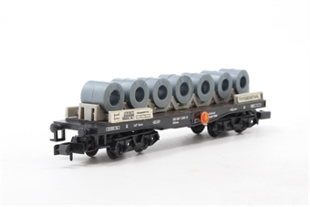 Flat Car with Coil Load 'Thyssenstahl' of the DB