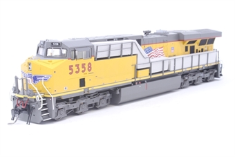 ES44AC GE 5358 of the Union Pacific