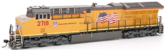 C45AH GE 2718 of the Union Pacific - digital fitted