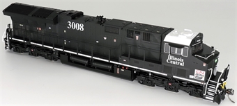 ET44 GEVO 3008 of the Illinois Central - digital sound fitted