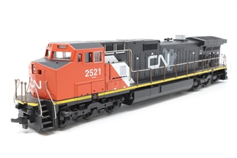 Dash 9-44CW GE 2521 of the Canadian National - unpowered