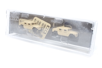 Humvee in tan - pack of 2