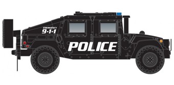 Police Humvee Vehicles (2-Pack)