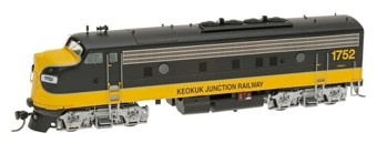 FP9A EMD 1752 of the Keokuk Junction - digital fitted