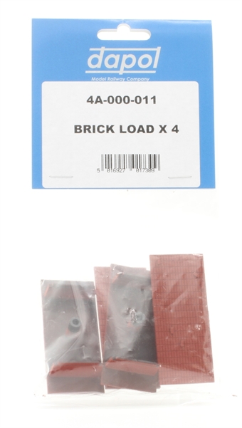 Brick load - pack of 4