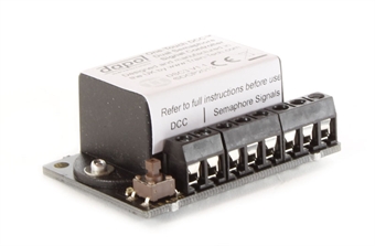 DCC Signal controller for 2 single post signals - all scales (Does not work with bracket signals)