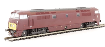 Class 52 'Western' D1029 "Western Legionaire" in BR maroon with small yellow panels