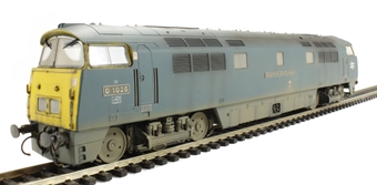 Class 52 'Western' D1026 "Western Centurion" in BR blue with full yellow ends - weathered
