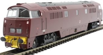 Class 52 'Western' D1008 "Western Harrier" in BR maroon with yellow bufferbeams - Digital sound fitted