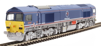 Class 59/2 59204 "Vale of Glamorgan" in National Power blue - Digital & smoke fitted