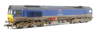Custom Weathered Class 59 204 National Power Diesel Locomotive
