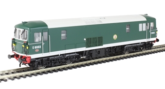 Class 73/0 E6003 in BR green with lower grey panels - Digital fitted