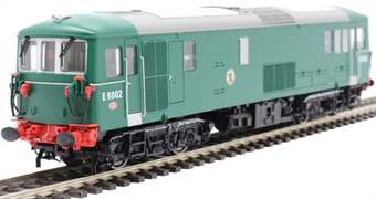 Class 73/0 E6002 in BR plain green