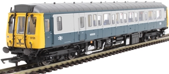 Class 121 single car DMU 'Bubblecar' 55026 in BR blue and grey with Highland Rail stag - Digital fitted
