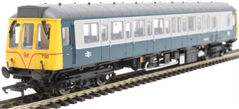 Class 121 single car DMU 'Bubblecar' 55032 in BR blue and grey with Welsh Dragon emblem - Digital fitted
