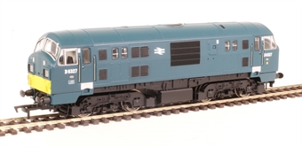 Class 22 D6327 in BR blue with small yellow panels and headcode boxes