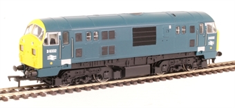 Class 22 D6332 in BR blue with headcode boxes