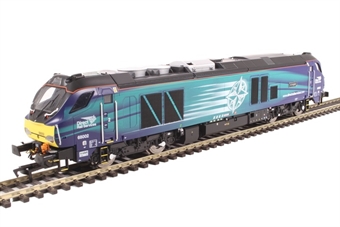 Class 68 68002 "Intrepid" in DRS livery - DCC Fitted
