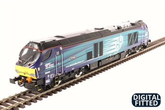 Class 68 68008 "Avenger" in Direct Rail Services compass livery - DCC fitted