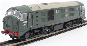 Class 21 D6121 in BR green - DCC sound fitted